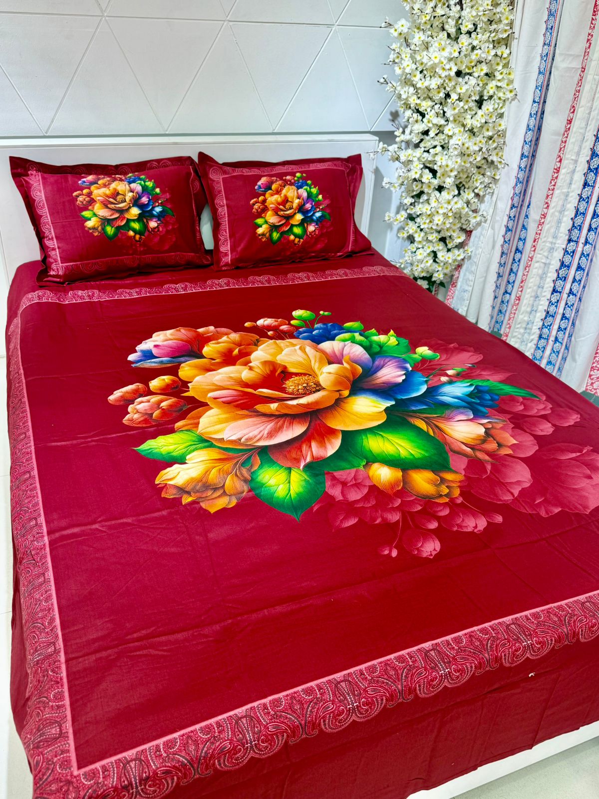 এক ফুলের বেডশীট 5