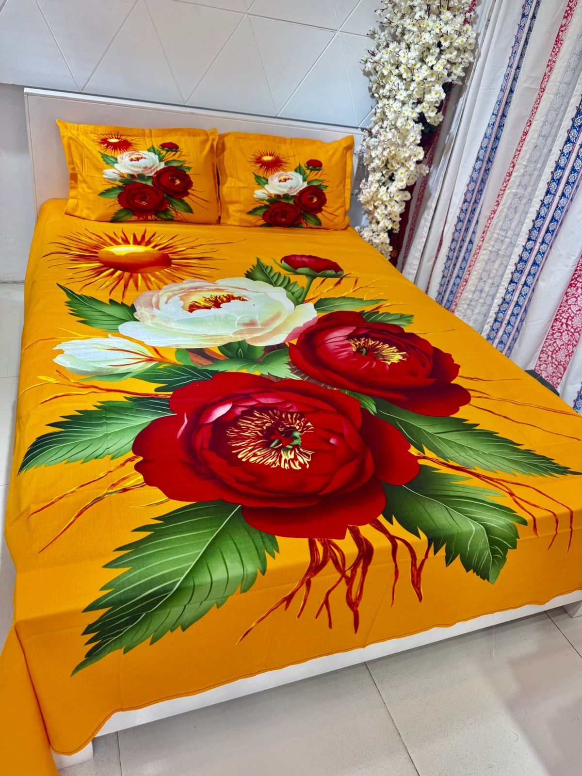 এক ফুলের বেডশীট 6