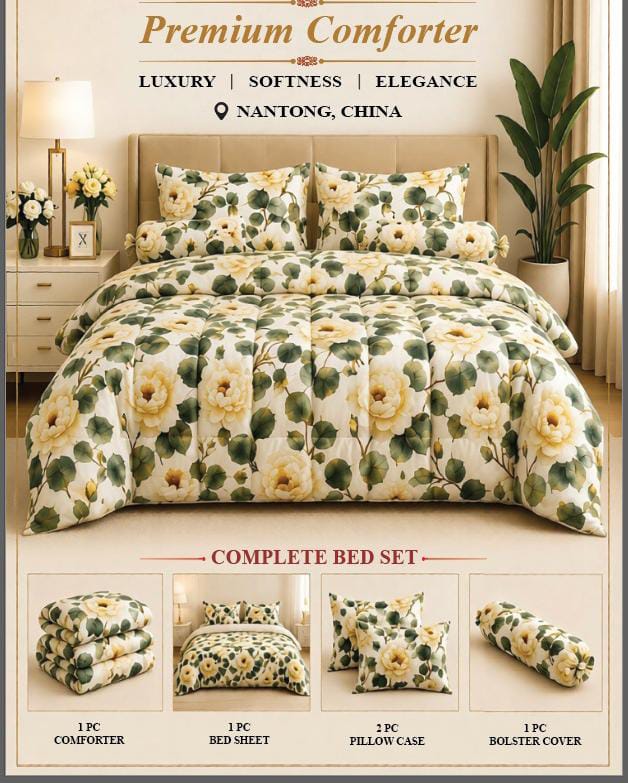 comforter 5pis  ass panda
