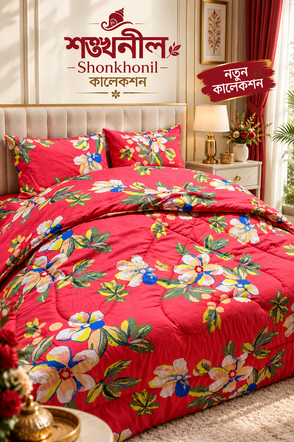 comforter 5pis misty  full